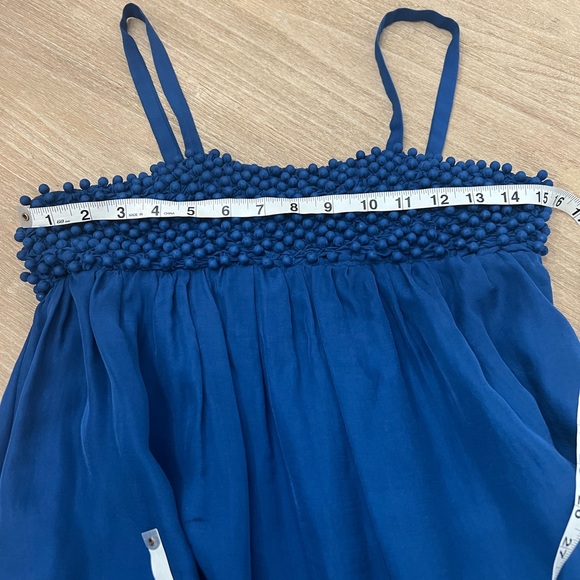 development by Erica Davies blue mini dress size 2 - Picture 5 of 10